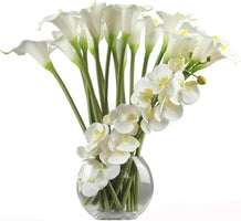 Lifelike Faux Flower Arrangements