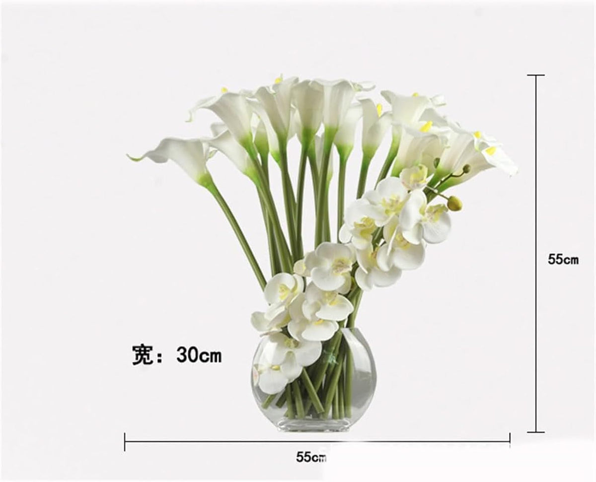 Lifelike Faux Flower Arrangements