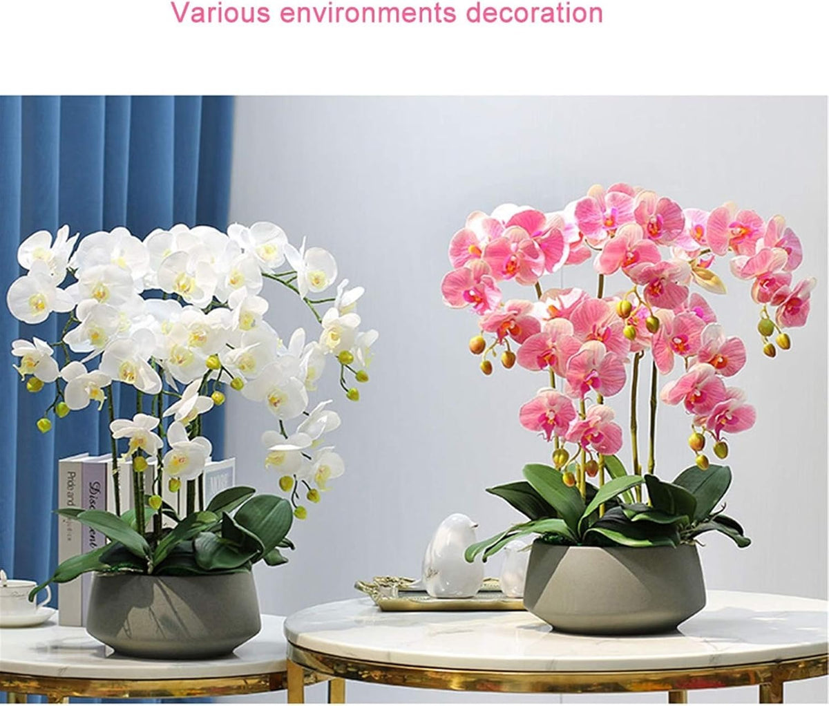 Everlasting Elegance Artificial Orchid Bonsai